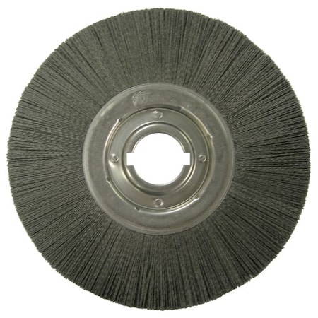 Weiler Burr-Rx 14" Crimped Filament Wheel Brush, .055/80CG Fill, 2" 86140